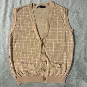 American Apparel Knit Grid Vest